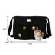 thumbnail image 3 of Bolso Cruzado para Mujer Insignias Lona Japonesa Mensajero (colgante Gato Negro), 3 of 7