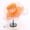 Orange, variant on iHPH7 Organza Hat Fascinators Hats for Women Beach Hats for Women Sun Protection Hat Sun Hats for Women, Orange One Size