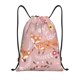 thumbnail image 1 of Fotbe Beautiful Fox Bolsa Mochila con Cordón Estampada, Bolsa de Gimnasio Deportiva, Bolsa Cinch, Bolsa con Cordón para Hombres y Mujeres-Medium, 1 of 6