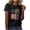 a001 Black, variant on 250 Anniversary USA Shirt Women 4th of July Shirts Graphic Loose Tops Crew Neck Short Sleeve Pullover Tunics 250th Birthday T-Shirt Patriotic Shirts Tops Navy M