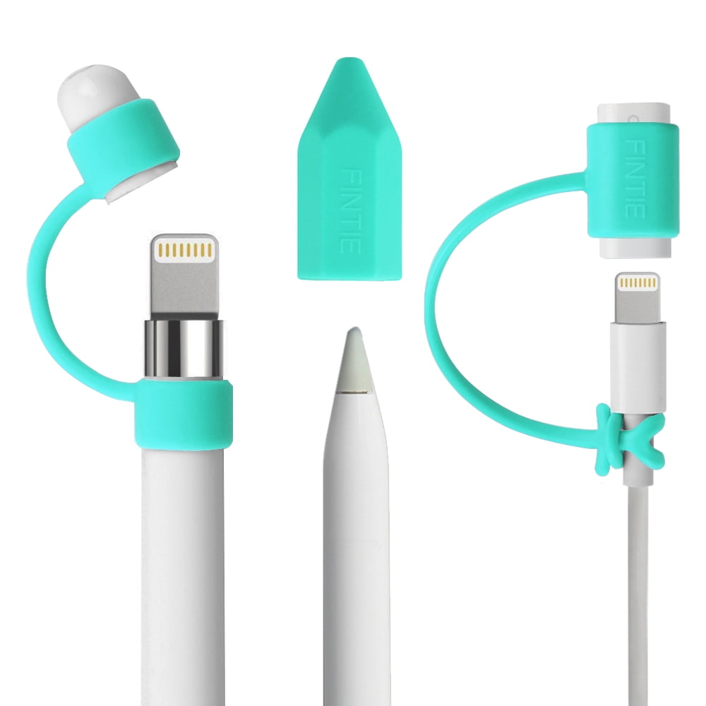 [3Pack] Fintie Apple Pencil Cap Holder / Nib Cover / Lightning Cable
