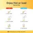 thumbnail image 5 of Damtuh Korean Honey Citron Tea – Yuzu Marmalade Fruit Spread Drink Base, 35.2 oz (1kg) Glass Jar, 5 of 7