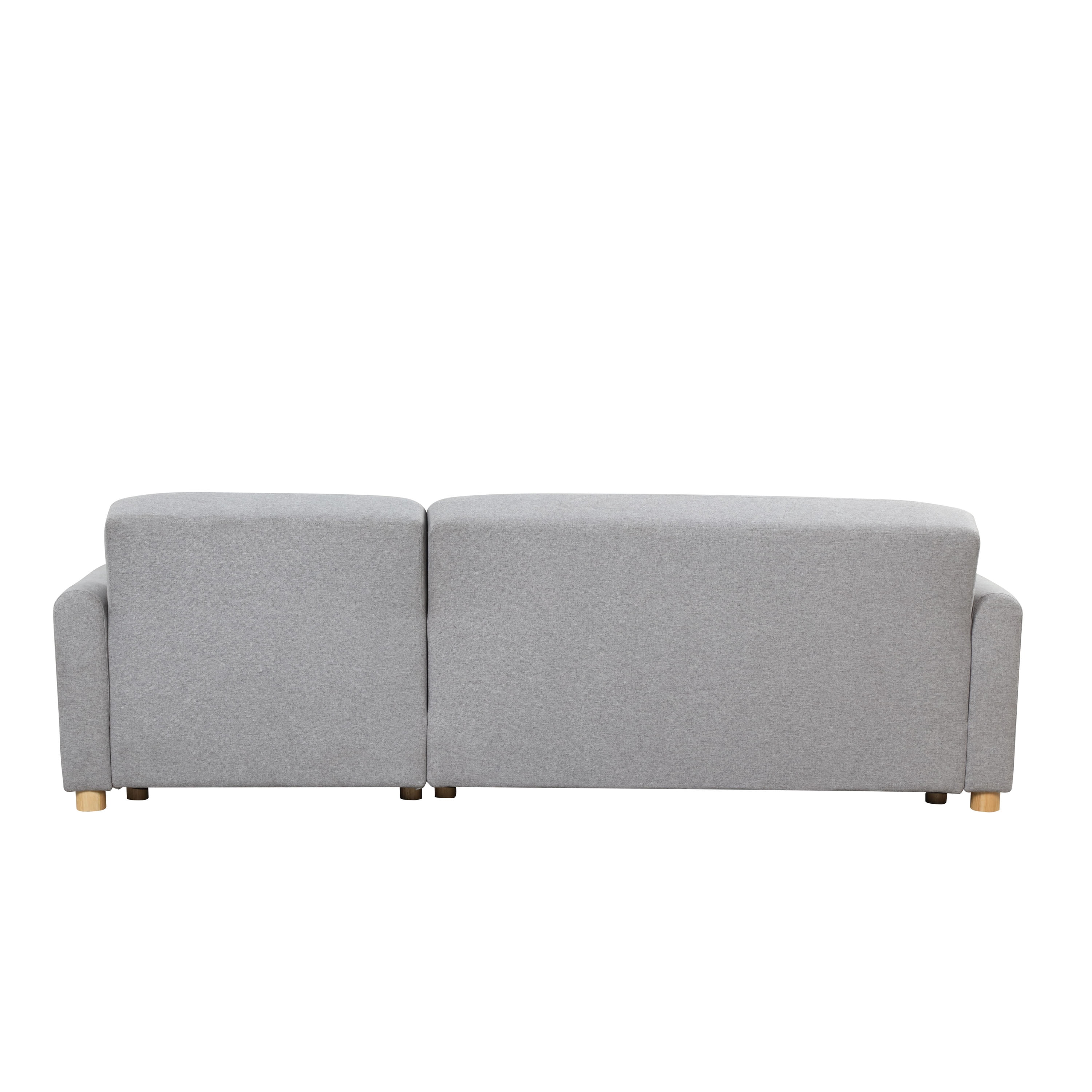 Serta Crestmont Scandanavian Sectional Sofa, Cream Fabric Box 2