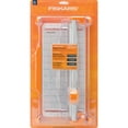 Fiskars Deluxe 28mm Rotary Paper Trimmer with Cutting Blades, Clear and