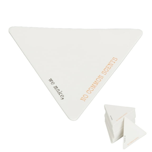 Bandes de Parfum, Bandes de Parfum en Forme de Triangle Jetables 100 Pcs pour Aromathérapie