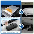 thumbnail image 2 of Document Bag with Lock - Fireproof Moisture Proof 3-Layer 15X11 Inch Important Document Organizer (Black), 2 of 6