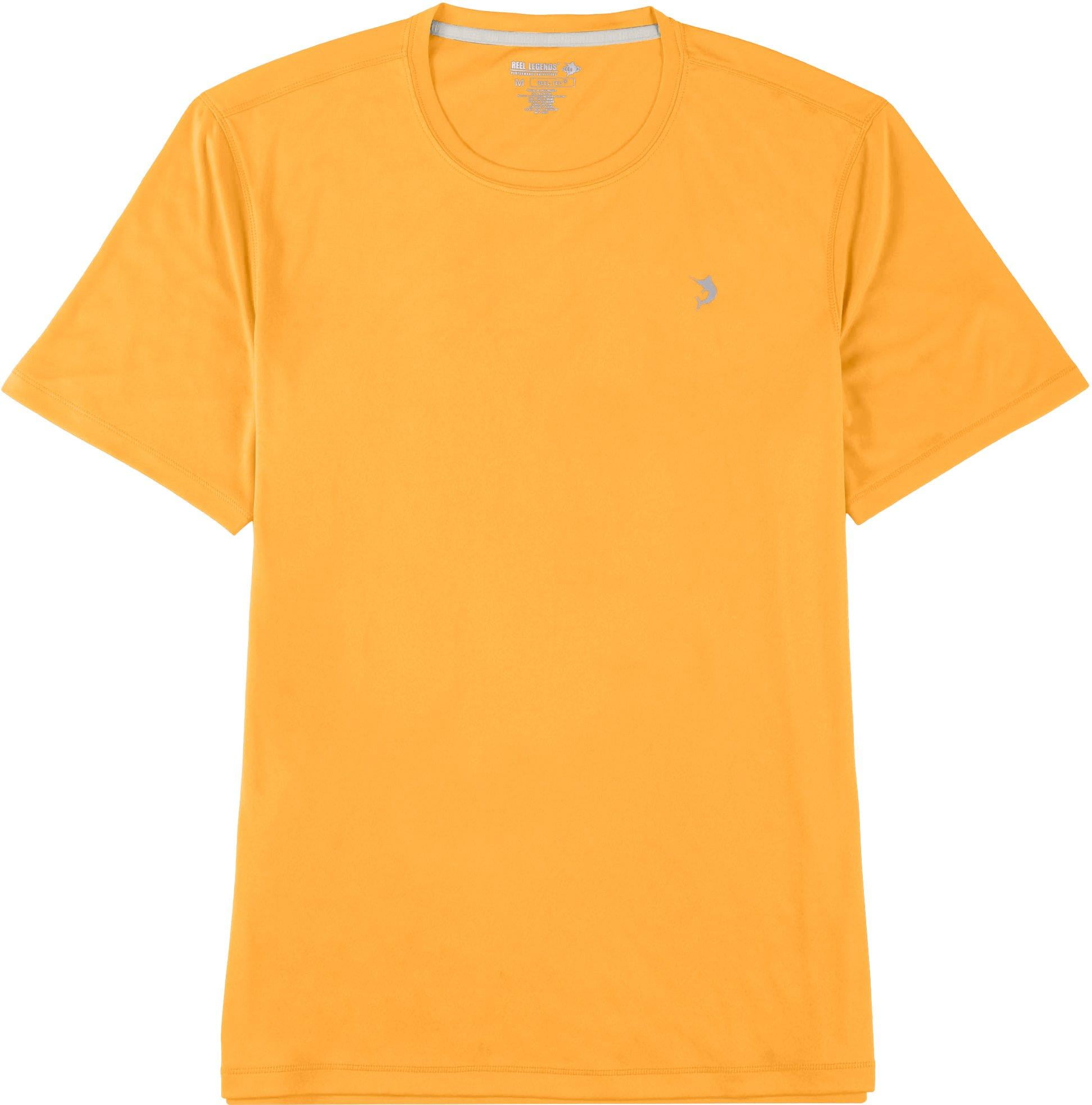 Reel Legends Reel Legends Mens ReelTec Solid Short Sleeve TShirt 33