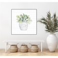 thumbnail image 3 of Giant Art Canvas  30x30 Garden Plants III Framed in Multi-Color, 3 of 3