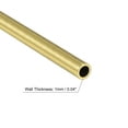 thumbnail image 3 of Uxcell Brass Tubing Seamless Straight Pipe Tube 7mm x 1mm x 200mm, 3 of 5