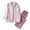 Pink A, variant on Enjoytime Womens Pajama Sets Stripe Turndown Collar Long Sleeve Tops with Pants 2 Piece Lounge Set Soft Comfy Sleepwear Pjs