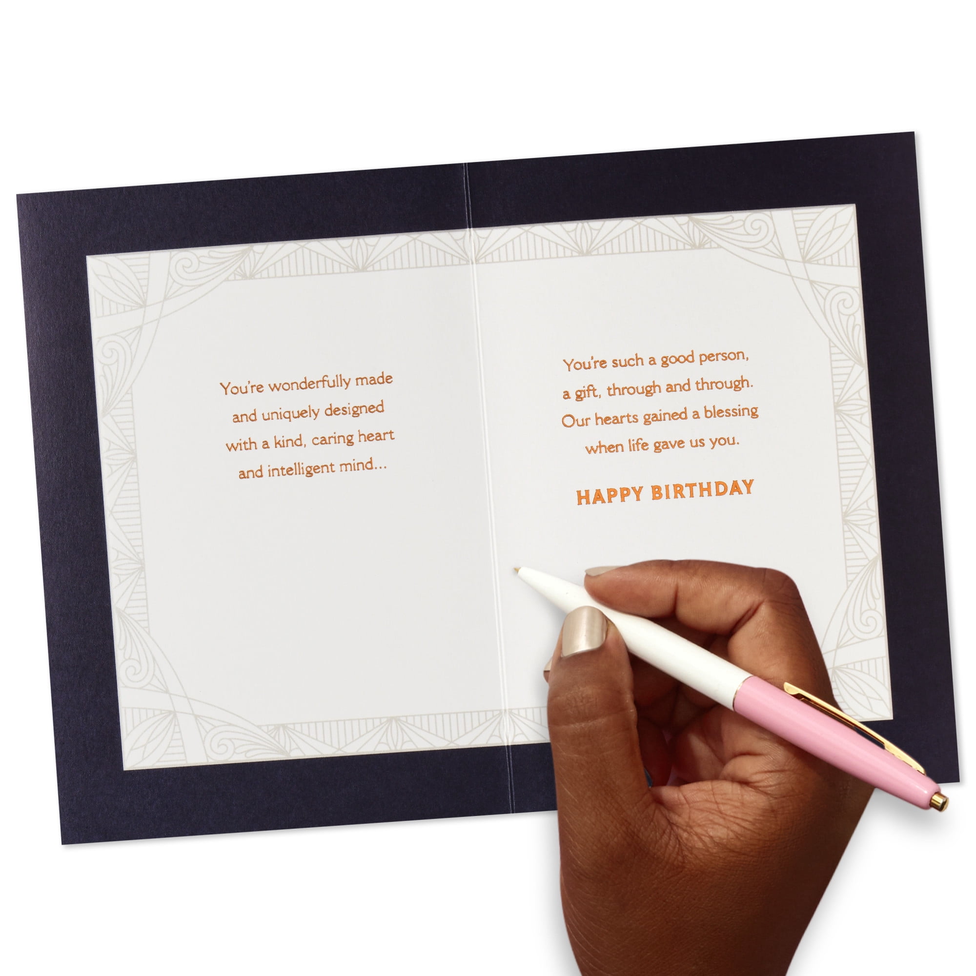 Hallmark Birthday Card for Grandson (Blessed When Life Gave Us You)