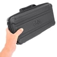 thumbnail image 3 of Funda de Transporte CASEMATIX Negro Resistente para Tocadiscos Audio Technica AT-SB727, 3 of 6