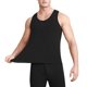 thumbnail image 2 of Camiseta de tirantes de cuello redondo para hombre, moda informal, cómoda, lisa, holgada, sin mangas, cuello redondo, sudaderas, blusa tipo pulóver, blusa de poliéster para hombre, 2 of 3