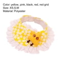 thumbnail image 6 of Reheyre Ruffled Hem Polyester Dog Neckerchief - Printing Pet Saliva Bib for Parties, 6 of 8