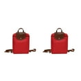 thumbnail image 3 of Redempat Adjustable Double Sided Straps Travel Companion Durable Red 2Set, 3 of 6