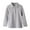 Grey, variant on Boys Polo Shirt Long Sleeve White Uniform Shirt Button-Down Shirts Shirt Collar
