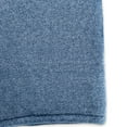 thumbnail image 5 of EcoThread™ Plush Heathered Soft Oversized Throw Blanket, Blue, 5 of 7