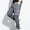 Gray, variant on WIZUTIZ Men's Washed Cargo Pants Multi-Pocket Straight Leg Loose Fit Breathable Cotton Blend Outdoor Casual Work Trousers