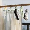 thumbnail image 5 of Portable Folding Clothes Hanger with Clips, Multi-Functional Drying Rack for Clothes and Shoes,Sturdy Travel Accessory A, 5 of 8