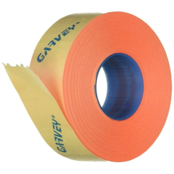 Garvey Two-Line Pricemarker Labels, 5/8 x 13/16 Inches, Fluorescent Red, 1000/Roll, 3 Rolls/Box (090951)