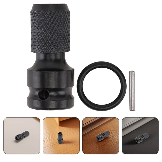 Nestingho 1Jgo Cabezal Convertidor Para Llave Eléctrica Negro Con Compacto Y Seguro