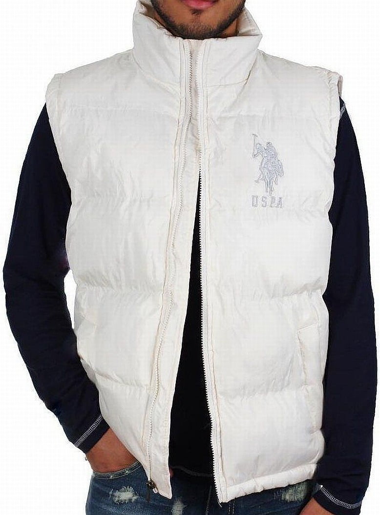 men's polo vest jacket