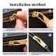 thumbnail image 4 of Kit de reparación de cabezal de cremallera de metal desmontable con tirador de cremallera universal de 5/10 piezas para deslizador de cremallera, accesorios de costura para manualidades DIY, 4 of 6