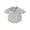 Gray, variant on BemeyourBBs Newborn Baby Boy Summer Clothes Striped Bubble Romper Infant Boy Contrast Color Short Sleeve Turn Down Collar Button Up Shirt Bodysuit Jumpsuit
