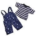 thumbnail image 4 of Doll Été Tenue Mode 2PCS Casual Mignon Poupée Vêtements Kit Poupée Dressing Ensemble, 4 of 8