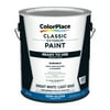 ColorPlace Classic Exterior House Paint, Semi-Gloss, Bright White/Light Base, 1 Gallon