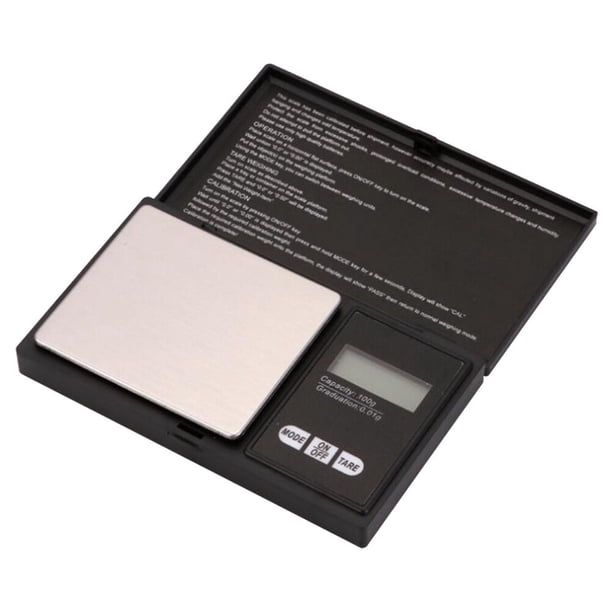 Báscula electrónica de joyería en miniatura de 100 g/0,01 g, balanza de joyería de alta precisión, balanza digital electrónica de paquetes