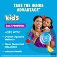 thumbnail image 3 of Digestive Advantage Kids Daily Probiotic Gummies, Gut Health for Children, Natural Fruit Flavors, 60 Count, 3 of 15