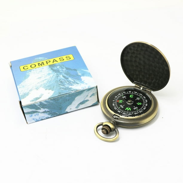 Pocket Compass, Hiking Compass for Travel, Camping, Walking