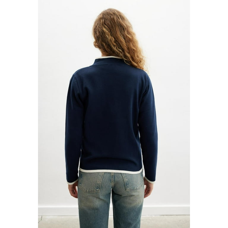 THETOÉ summer'24 onepiece＆cardigan Msize Z Supply Naomi Herringbone Cardigan Sweater - Women's