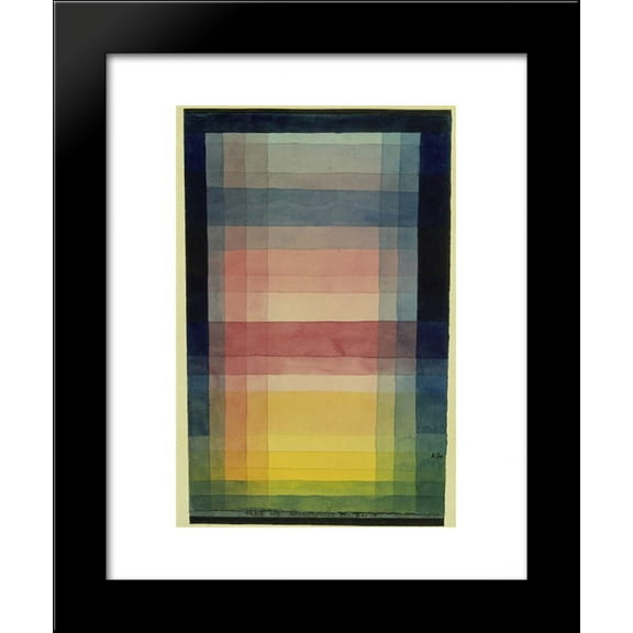 Architecture of the Plain 20x24 Framed Art Print by Paul Klee