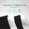 thumbnail image 3 of Womens Combed Cotton Color Thin socks Viscose- Breathable Soft Crew Casual Socks Comfort Gift 4 Pairs, 3 of 7