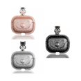 thumbnail image 3 of Estuche de cuero para Airpods Pro 2019, Glitter Bling Sequin Sparkle Estuche lindo de PU Estuche protector a prueba de golpes Skin Slim Metal Broche Llavero Mosquetón - Plateado Sailing  Electrónica, 3 of 4