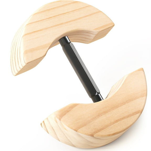 Hat Stretcher, Cowboy Hat Stretcher for Fitted Hats Size 7 to 8 3/8, Extender Widener Reshaper Fits All Caps - Solid Wood, Heavy Duty of Hats Jack for Cowboy Baseball Caps