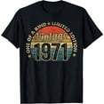 thumbnail image 2 of 52 Years Old Vintage 1971 Limited Edition 52nd Birthday T-Shirt, 2 of 3