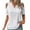 White-03, variant on HADST Women Cold Shoulder Tops Plus Size Summer T-Shirts Short Sleeve V-Neck Fashion Blouses S-XXL