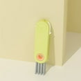thumbnail image 4 of Mupvlun 3 in 1 Cup Lid Gap Cleaning Brush, Multifunctional Insulation Bottle Cleaning Tools, Mutipurpose Tiny Silicone Cup Holder Cleaner, Home Kitchen Cleaning Tools Green, 4 of 5