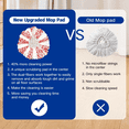 thumbnail image 4 of 3-Pack Spin Mop Refills - Compatible with O-Cedar EasyWring 1-Tank System | Microfiber Replacement Mop Heads | Reusable and Washable, 4 of 8