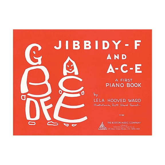 Music Sales Jibbidy-F and A-C-E (A Child's First Piano Book) Music Sales America Series Softcover