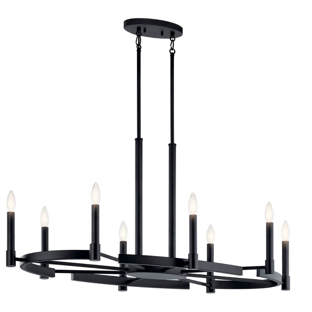 Kichler Lighting Eight Light Chandelier Tolani 8 Light Oval