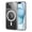 Clear, variant on ESR Kickstand Case with HaloLock Compatible with iPhone 15 Pro Max Case, with adjustable Camera Guard, Compatible with MagSafe, Ultra-high Hardness Protection, Clear Black
