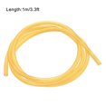 thumbnail image 2 of Uxcell Natural Latex Rubber Tubing 2mm ID 5mm OD 3.3ft Highly Elastic for Sports Exercise Fitness, 2 of 5