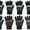 12 Pairs Assorted #3, variant on Winter Magic Gloves, 12 Pairs Stretchy Warm Knit Bulk Pack Mens Womens, Wholesale (12 Pairs Striped Chenille [Womens])