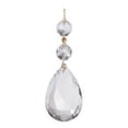 thumbnail image 2 of B&P Lamp® 2" (50Mm), Clear Pendalogue With 2 Beads, 2 of 2