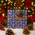 thumbnail image 5 of Custom Christmas Wrapping Paper, Personalized Wrapping Paper Rolls with Santa Claus Gingerbread Christmas Tree, 5 of 8