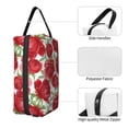thumbnail image 5 of Uemuo Rose Flowers Pattern Portable Toiletry Bags with Handle, Waterproof travel Make up Bags for Women, Large Capacity Travel Cosmetic Bags, 5 of 9